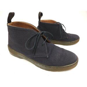 Dr. Martens Daytona Women Black Canvas Desert Boot US L 8